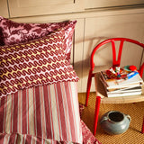 Marzia Linen Pillowcase Set - Orchid Standard
