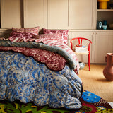 Marzia Linen Pillowcase Set - Orchid Standard
