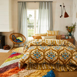 Marzia Linen Pillowcase Set - Cerulean Standard