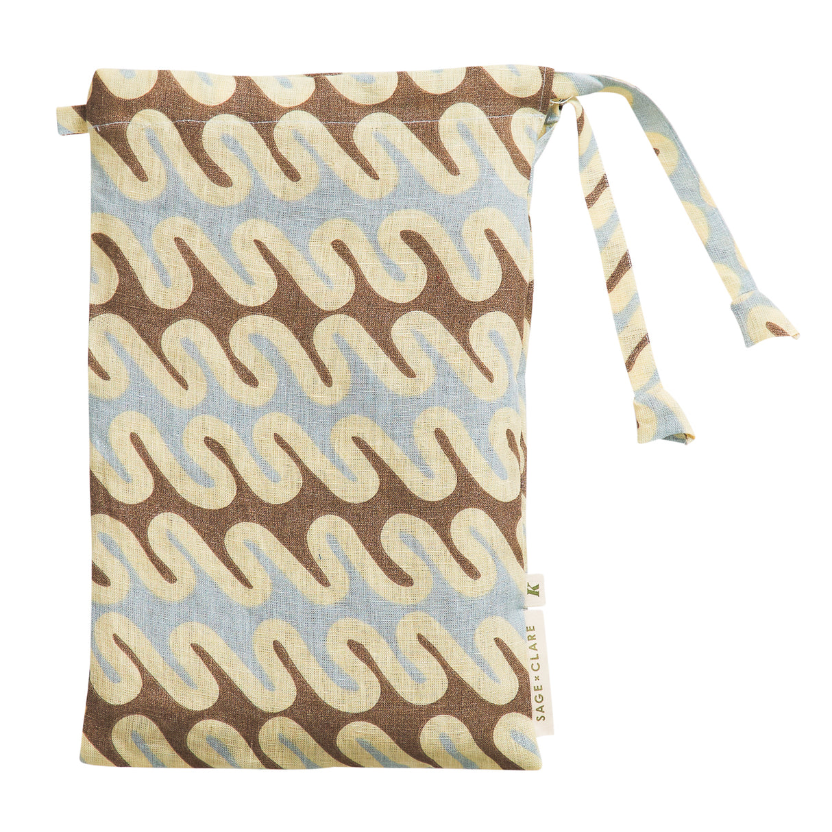 Marzia Linen Pillowcase Set - Cerulean Standard