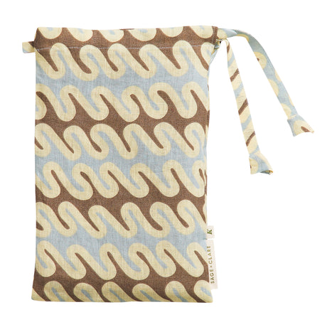 Marzia Linen Pillowcase Set - Cerulean Standard