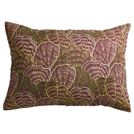 Claudelle Linen Pillowcase Set - Garnet Standard