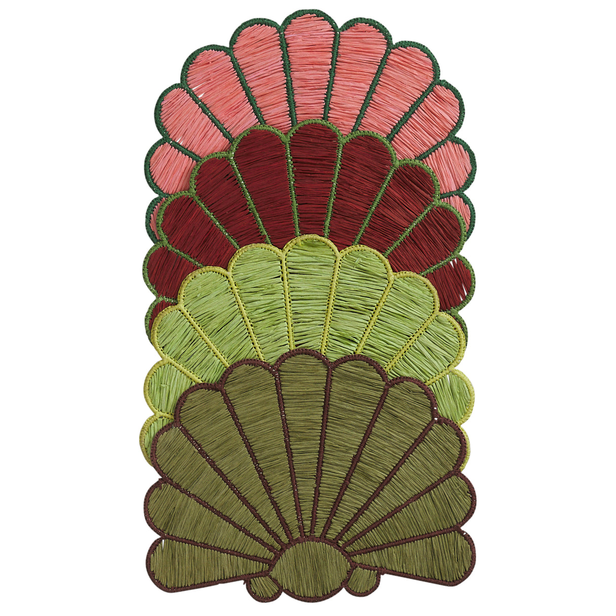 Mia Placemat Set - Key Lime