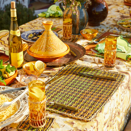Isla Placemat Set - Anise