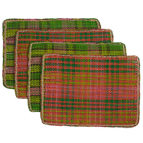 Isla Placemat Set - Key Lime