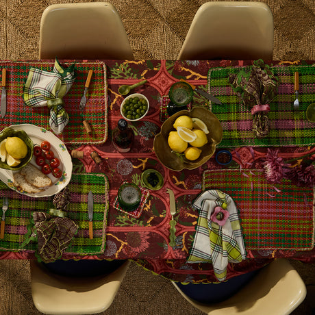 Isla Placemat Set - Key Lime