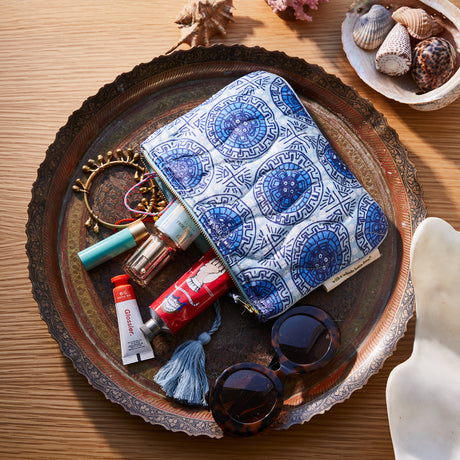 Gabriella Pouch - Azure