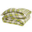 Isla Linen Quilt Cover - Anise King Single/Double