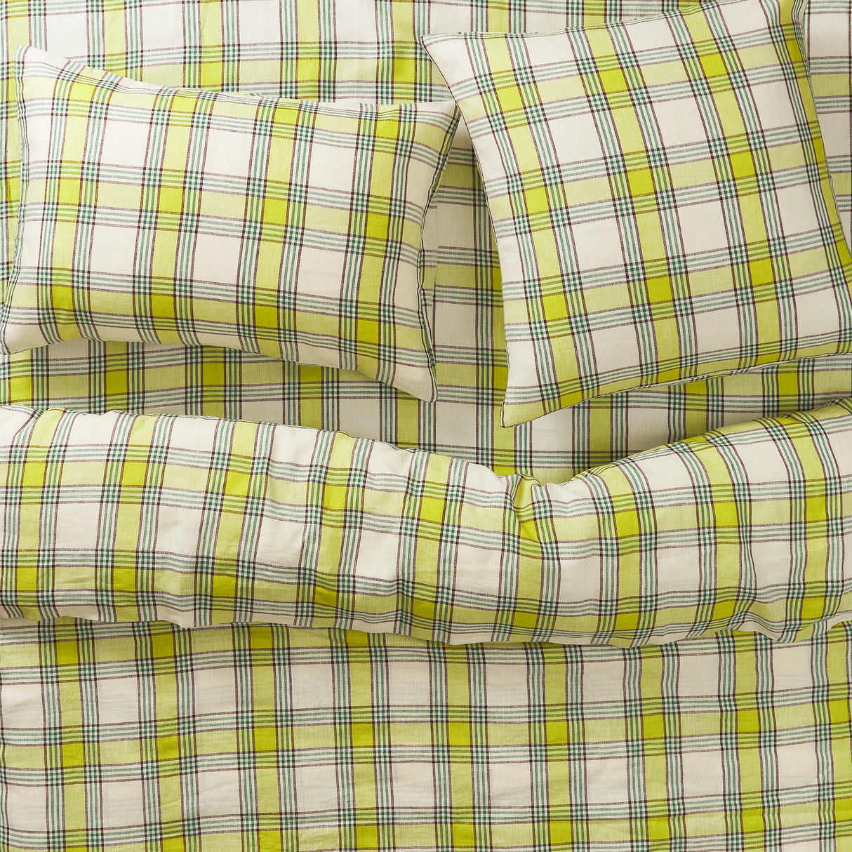 Isla Linen Quilt Cover - Anise King Single/Double