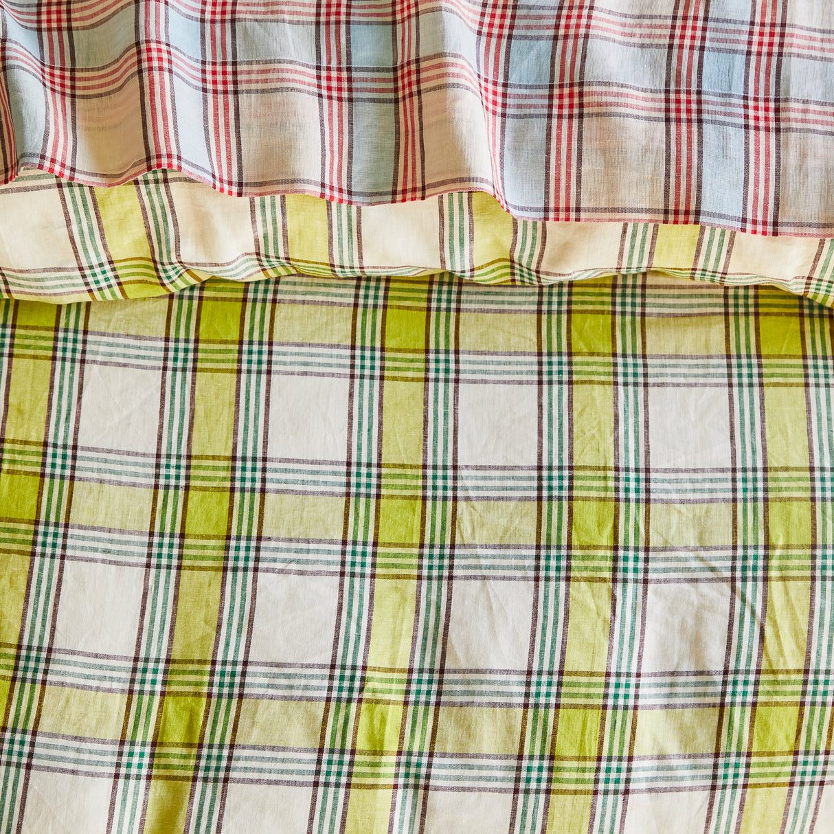 Isla Linen Quilt Cover - Anise King Single/Double