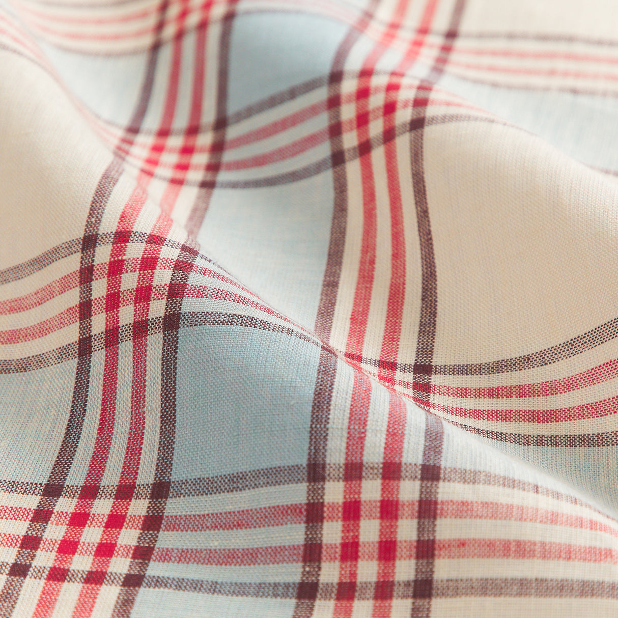 Isla Linen Quilt Cover - Cerulean King Single/Double