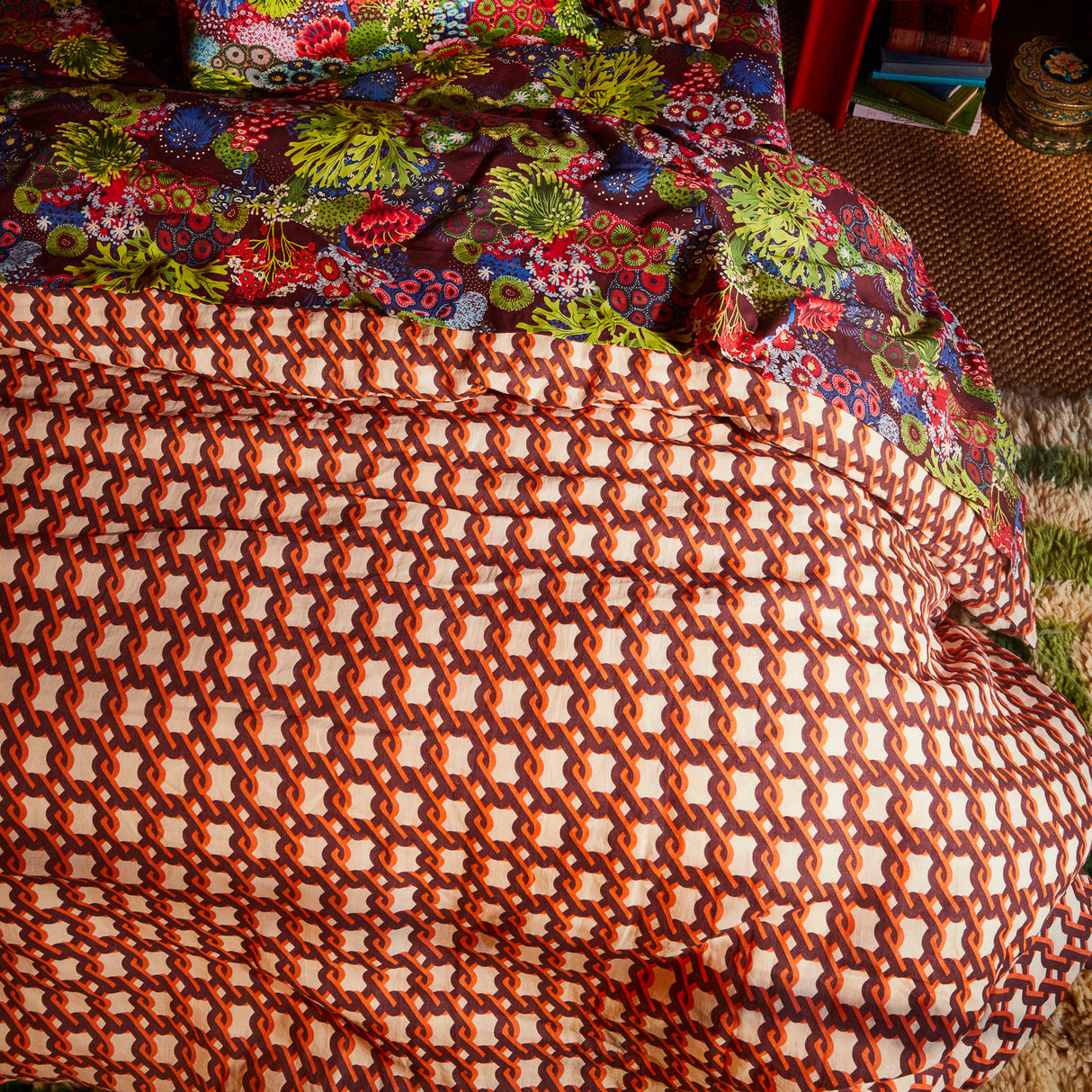 Maricela Linen Quilt Cover - Pearl Queen