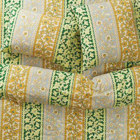 Thea Cotton Quilt Cover - Kelp Queen