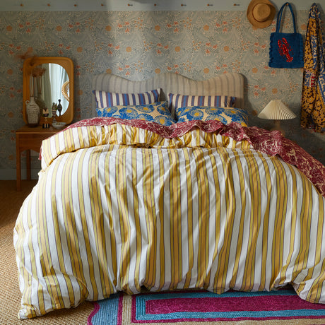 Selene Cotton Quilt Cover - Dune Single