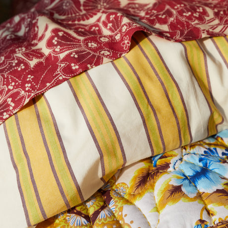 Selene Cotton Quilt Cover - Dune Single