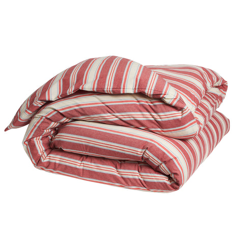 Selene Cotton Quilt Cover - Crimson Single