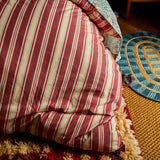 Selene Cotton Quilt Cover - Crimson Single