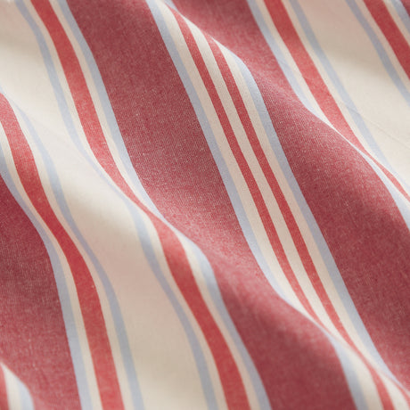 Selene Cotton Quilt Cover - Crimson Single