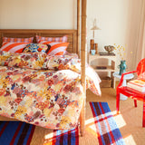 Cora Cotton Quilt Cover - Pearl Single