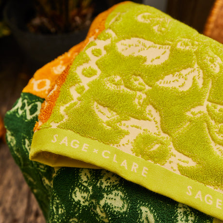 Thea Bath Sheet - Anise