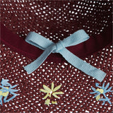 Luce Straw Hat - Garnet