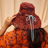 Rosalia Hat - Flame