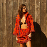 Rosalia Jacket - Flame