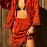 Rosalia Skirt - Flame