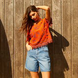 Rosalia Top - Flame