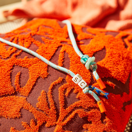 Rosalia Beach Tote - Flame