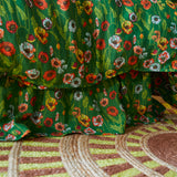 Delphine Linen Ruffle Valance Queen