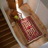 Belvia Beni Rug - Crimson 150 x 210 cm