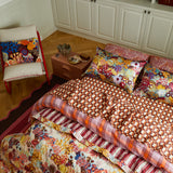 Coralie Silk Pillowcase - Cerulean