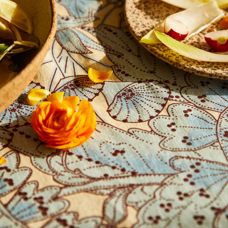 Lucia Table Cloth - Cerulean