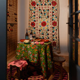Delphine Square Table Cloth