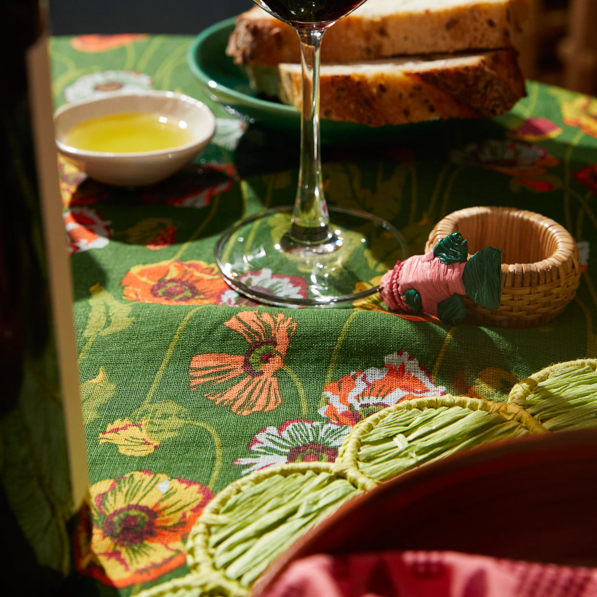 Delphine Square Table Cloth