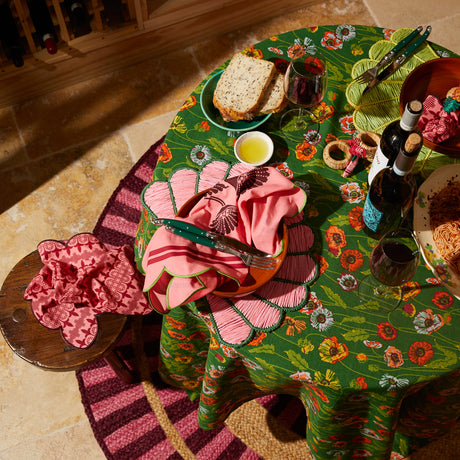 Delphine Square Table Cloth