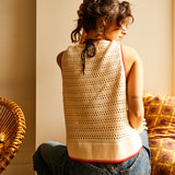 Natalina Knit Top - Pearl