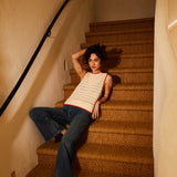 Natalina Knit Top - Pearl