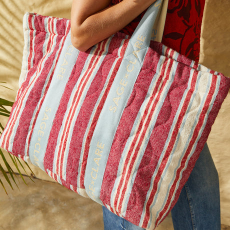 Selene Tote Bag - Crimson