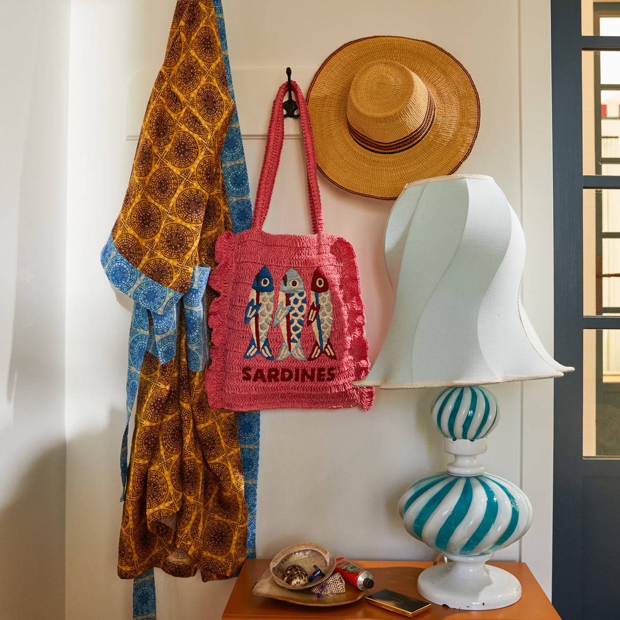 Sandria Crochet Tote Bag