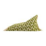 Nisha Woven Cotton Bean Bag - Palm