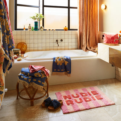 Ira Nudie Rudie Bath Mat - Posy