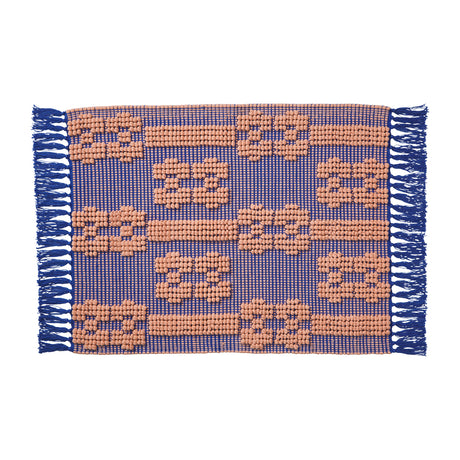 Sawa Cotton Mat - Ultramarine