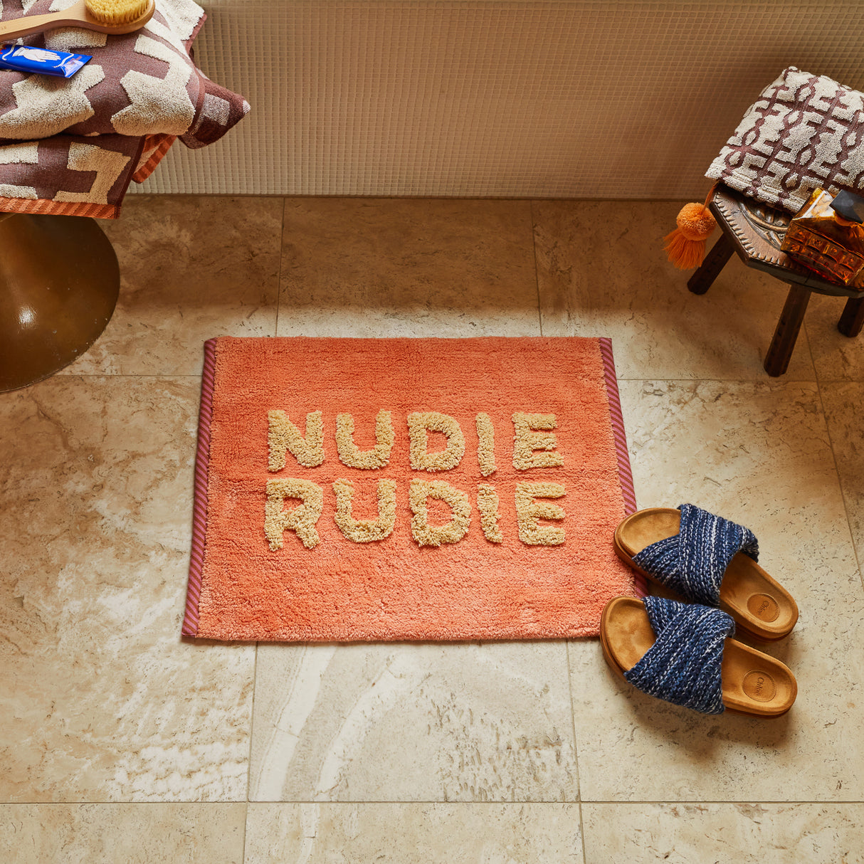 Tula Nudie Bath Mat Mini - Desert