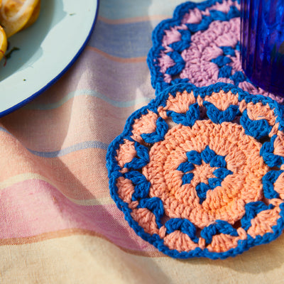 Aditi Crochet Coaster Set