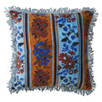 Devi Velvet Cushion - Blue Jean Feather Insert