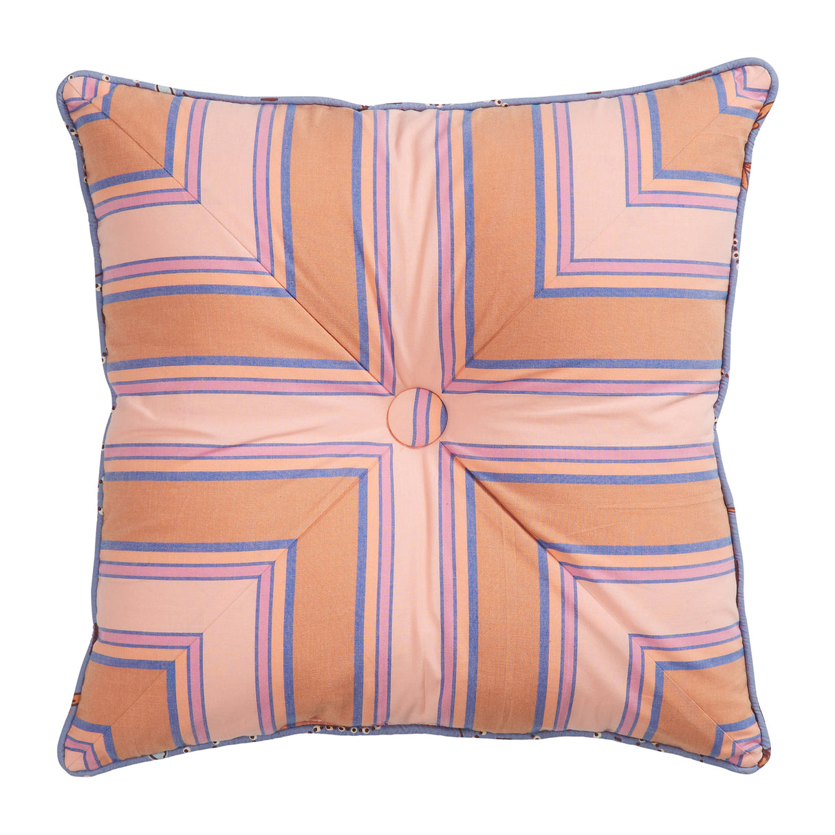 Samode Stripe Cushion - Cinnamon