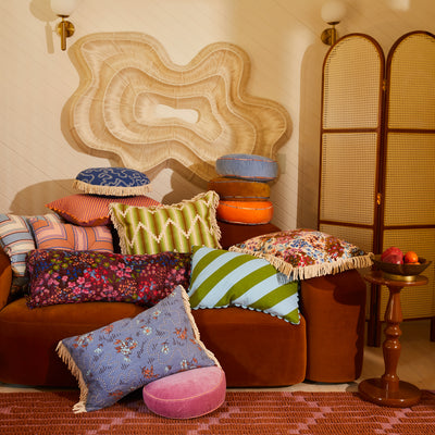 Bundi Stripe Cushion - Desert Feather Insert