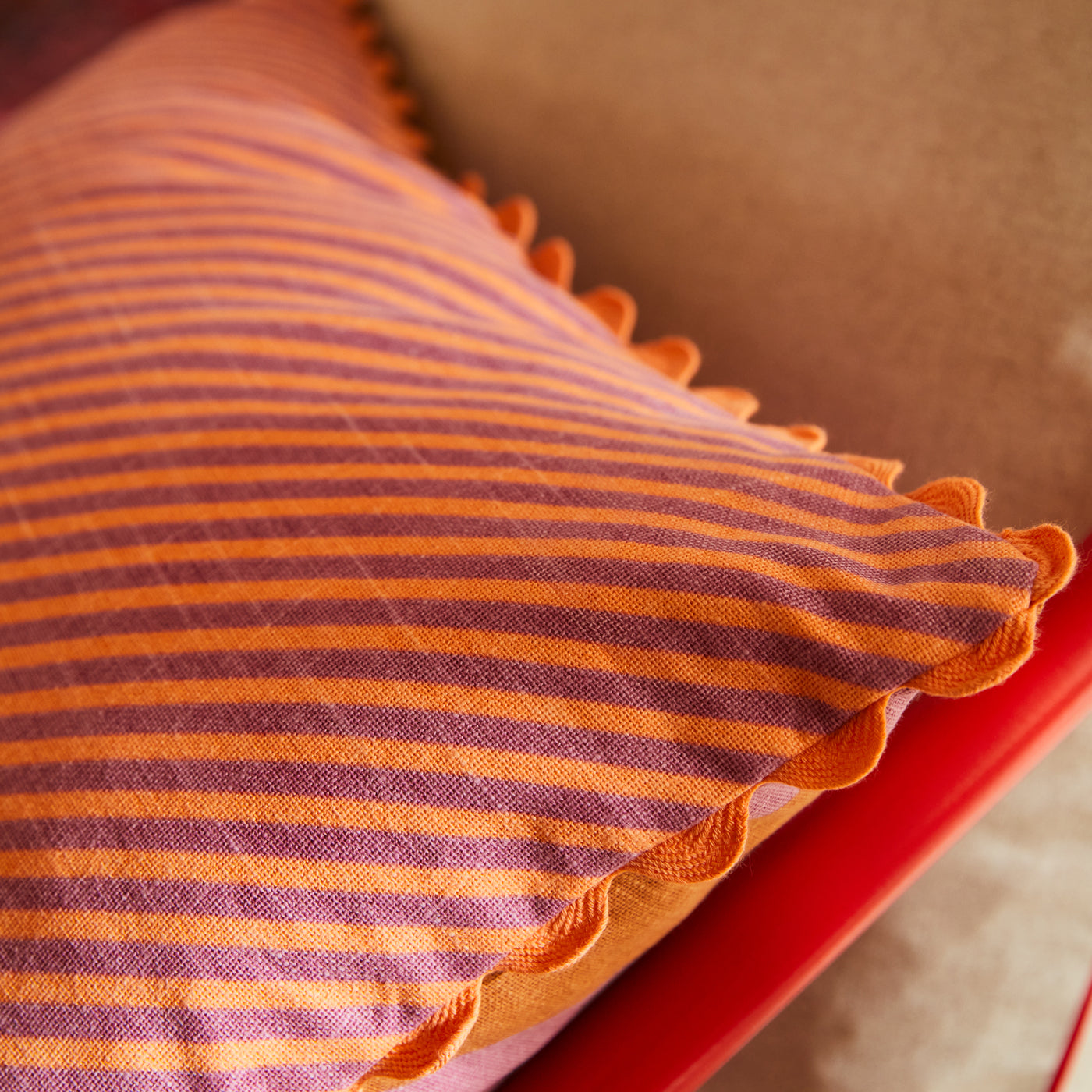 Bundi Stripe Cushion - Desert Feather Insert